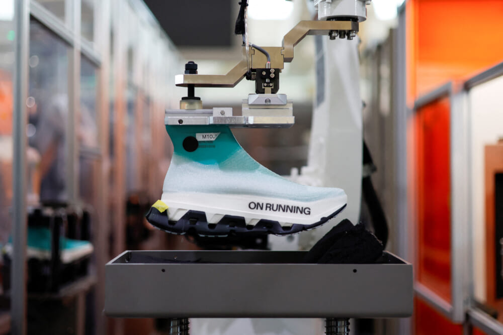 Sportswear brand On launches South Korea robot factory