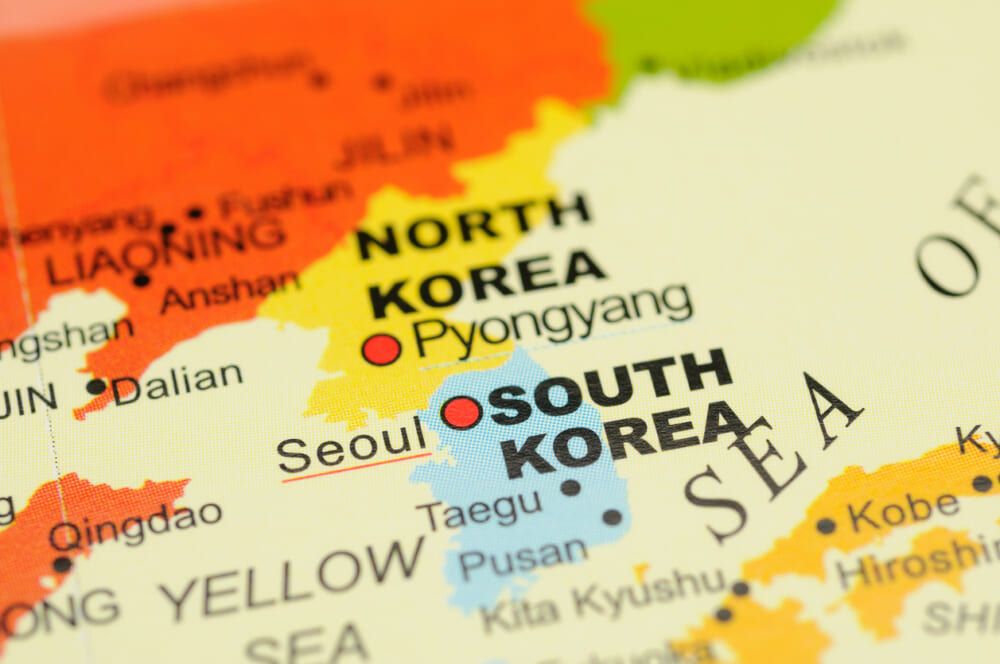 Maps apps in South Korea