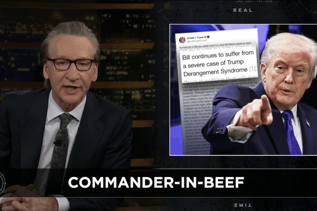 ビル・マーハー、「リアルタイム」でドナルド・トランプに反撃：「彼はビル・マーハー錯乱症候群を患っている」