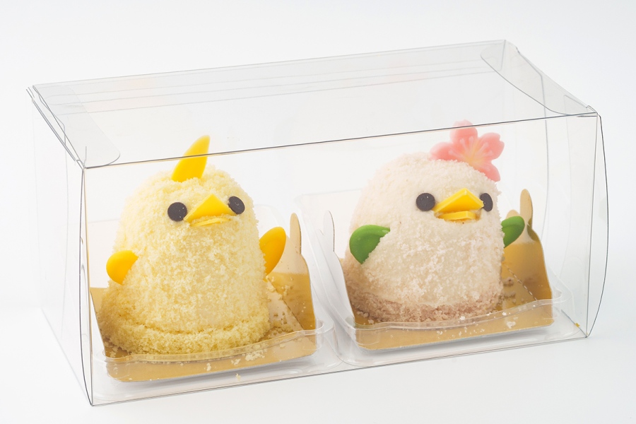 さくらぴよりんおでかけセット （定番ぴよりん、さくらぴよりんのセット1200円）