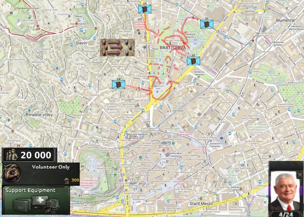 学生運動に関する行動計画の概要。