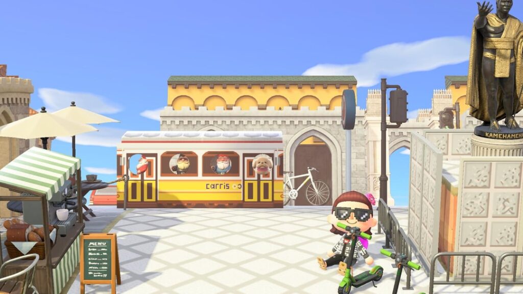 どうぶつの森でリスボンのダウンタウン全体を作り直してみた