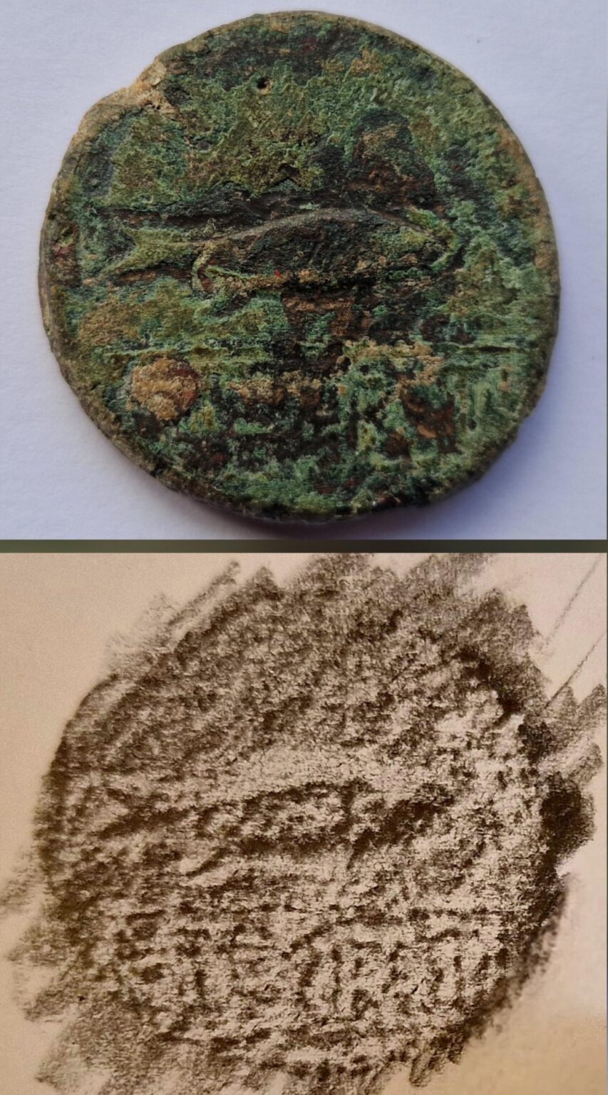 ムヴティリ (メルトラ) の 2,000 年前のコイン