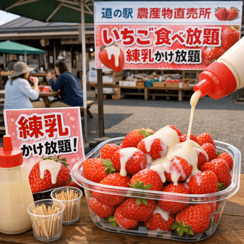 練乳Bar！ ※写真はイメージです