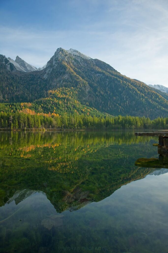 アルプスの反射