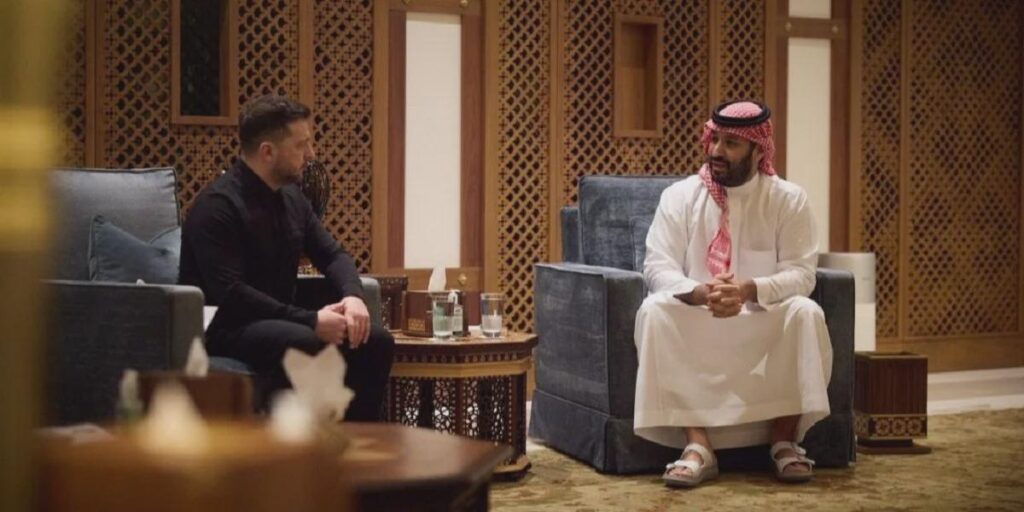 ゼレンスキー氏はロシアとイランの関係を示す証拠を中東の指導者らと共有