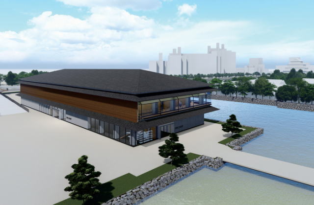 広島城 三の丸歴史館 完成予想図