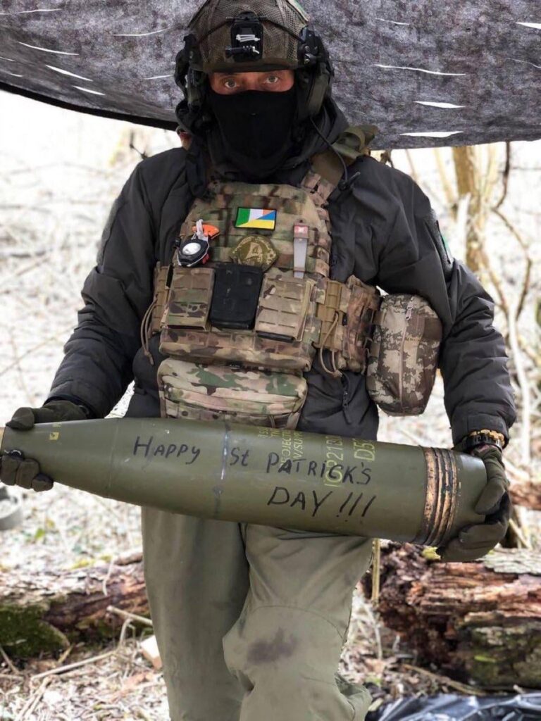 AFUは聖パトリックの日おめでとうございます。