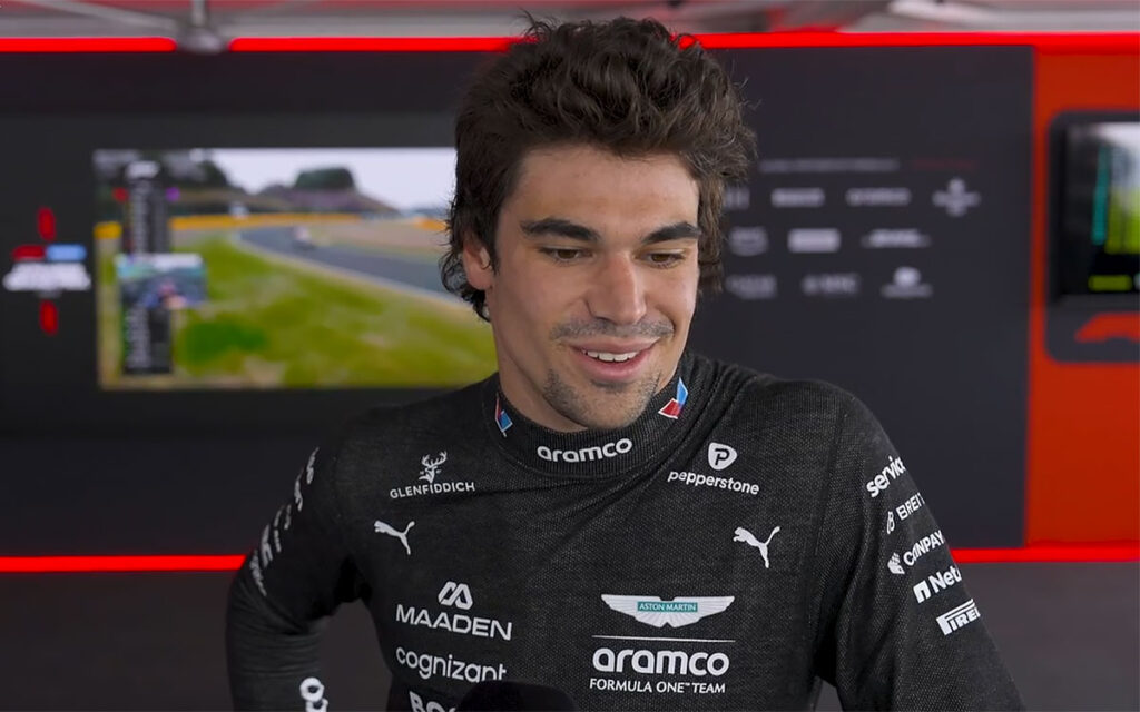 ストロール「アストン選手権」の果てに”新トラブル”で鈴鹿リタイヤも、最下位争いさえ「楽しかった」 | Formula1-Data / F1情報・ニュース速報解説 水圧関連とみられるトラブルによりリタイヤした直後、インタビューに応じるランス・ストロール(アストンマーティン・ホンダ)、2026年3月29日(日) F1日本GP決勝(鈴鹿サーキット)