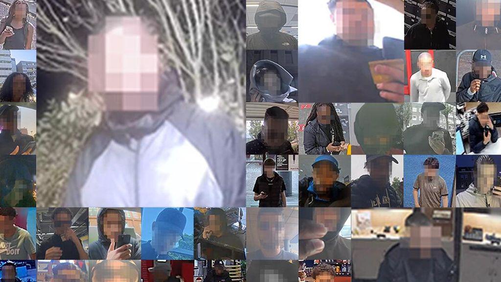 警察は79人の偽警察官や他の詐欺師の認識可能な画像を共有