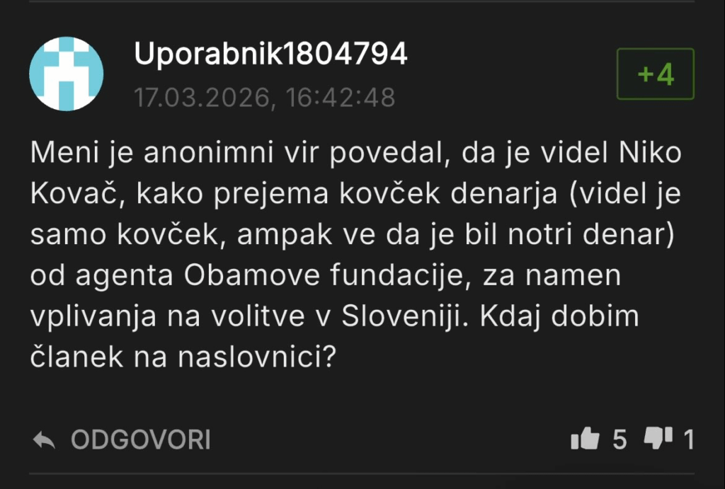 匿名の情報筋は、ニコ・コヴァチがお金の入ったスーツケースを受け取っているのを見たと私に語った。