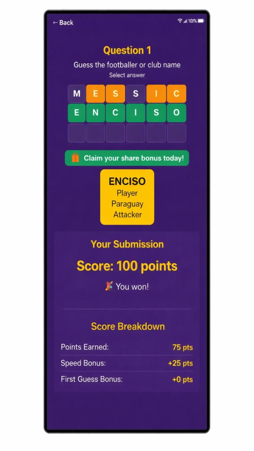 フットボールディレクターのワードルパズルアプリ⚽!!!
