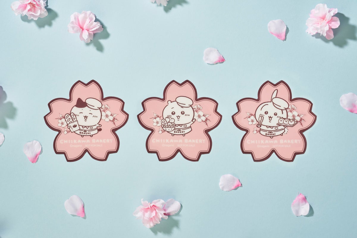 オリジナルさくら型コースター（全3種）（C）nagano