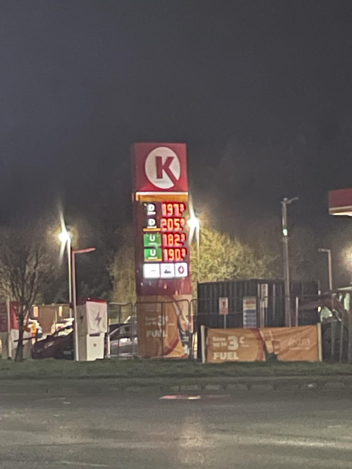 シャノン サークル K が 2 ユーロに達しましたが、それよりも高いところはありますか?