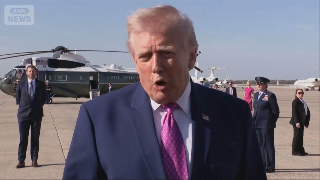 「ホルムズ海峡まもなく開放する」　トランプ氏イランの通航料徴収は「許されない」