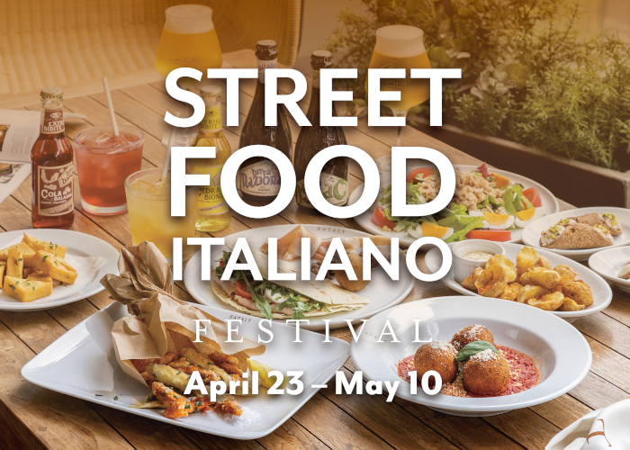 イタリア各地のB級グルメが味わえる「STREET FOOD ITALIANO FESTIVAL」が開催中。東京・銀座や丸の内などのレストランで5月10日まで | marie claire [マリ･クレール]