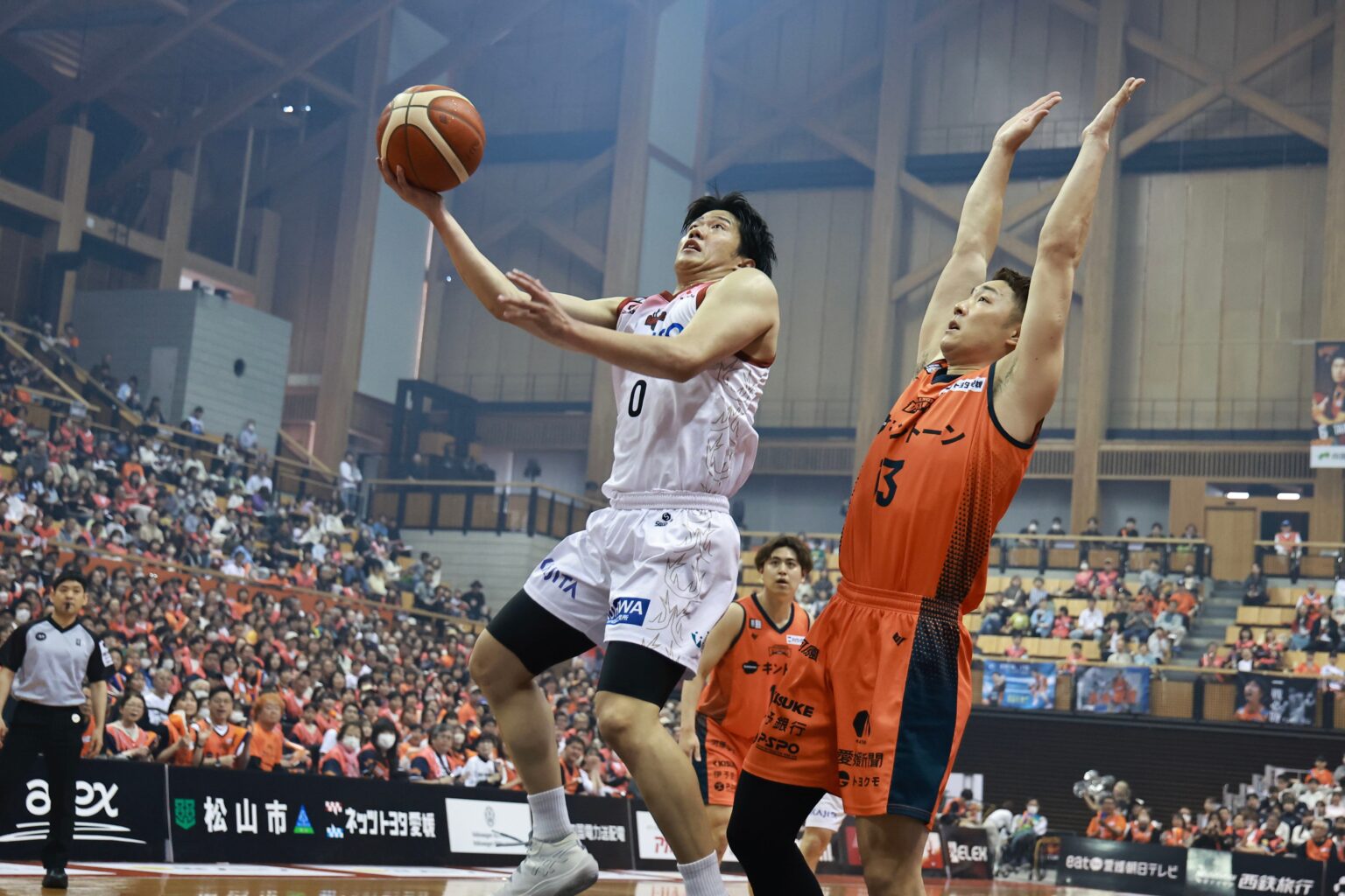 試合結果　バンビシャス奈良 85-91 愛媛オレンジバイキングス | バンビシャス奈良