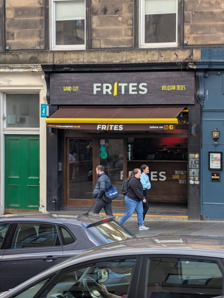 エディンバラのフリット