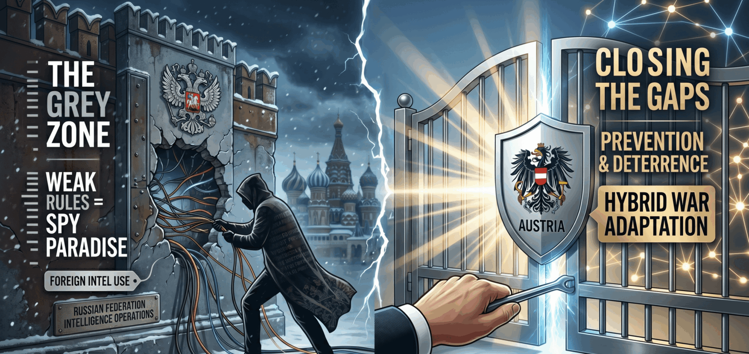 ウィーンはもはや外国工作員にとって「安全地帯」ではない。外国情報機関との協力を犯罪とすることで、オーストリアはついにロシアのハイブリッド戦争の現実に適応しつつある。組織的脅威: クレムリンはすべての EU 諸国を標的にし、「弱いルール」を使って影響力の種を植え付けます。