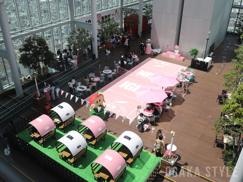 BTS・Jinさんアンバサダーの「IGIN」　あべのハルカス展望台でポップアップストア – OSAKA STYLE