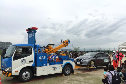 【JAF大阪】淀川河川公園 枚方地区にて開催される『のりものあつまれ！はたらくくるま』にJAFブースを出展！ – OSAKA STYLE
