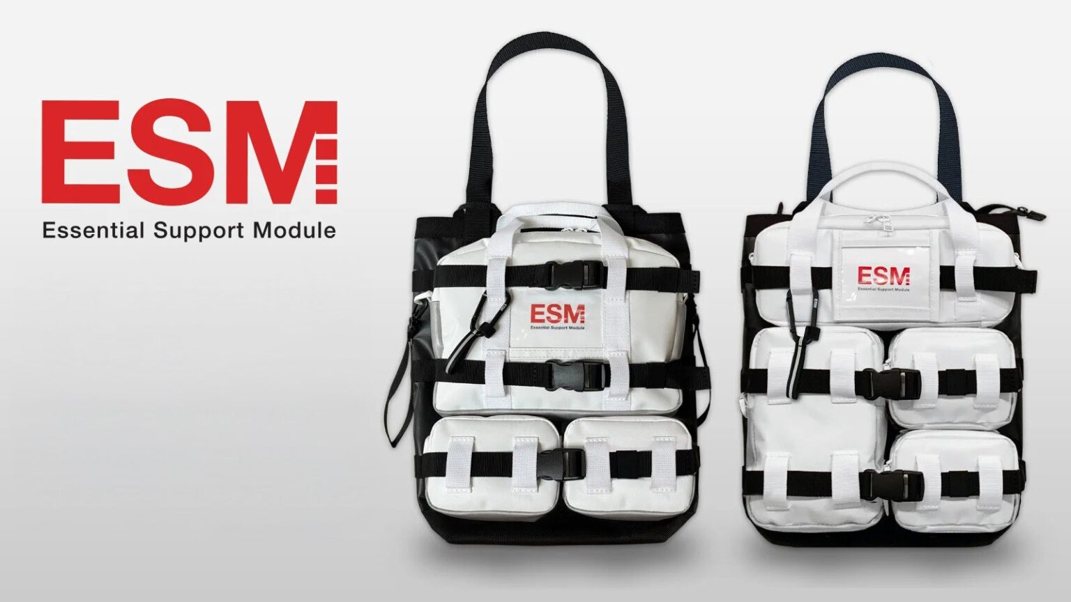 【米国デザイン賞モデルが進化】宇宙ステーション発想のモジュールバッグ「 ESM - Essential Support Module - 」に新モデル誕生。