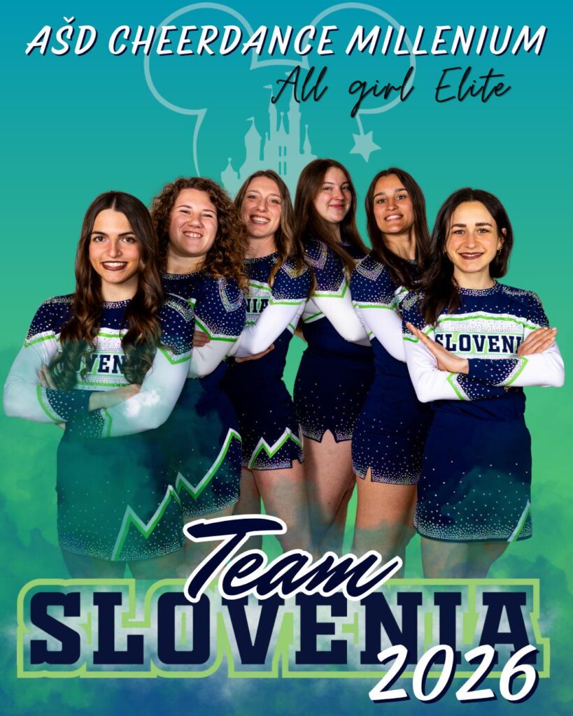 私たちのアスリートを誇りに思ってください: 今夜決勝でスロベニアのジャージを着たザメイ チアリーダー