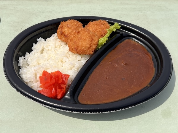 ホタテリオのほたてフライカレー