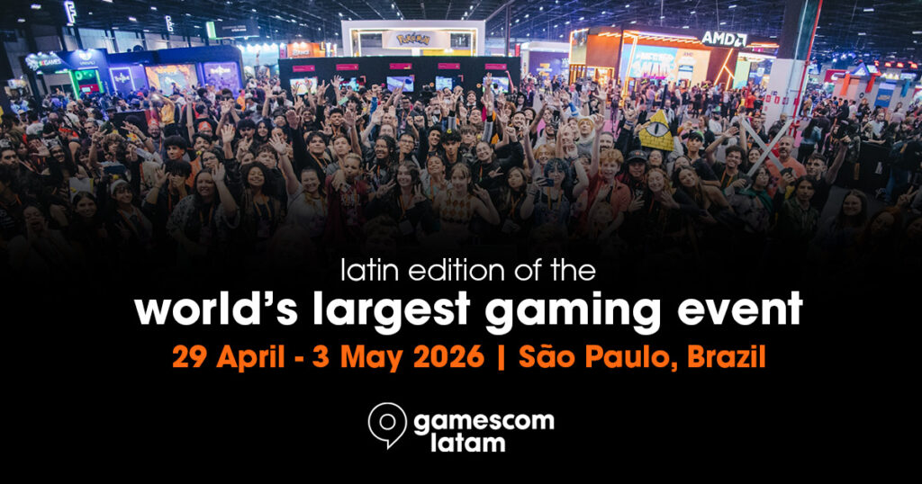 急成長するラテンアメリカ市場を象徴する「gamescom latam 2026」，今年もブラジル・サンパウロで4月29日から5月3日まで開催