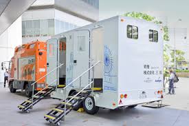 港湾運送・国際複合輸送の株式会社三協 | Sankyo Corporation能登半島地震の被災地に災害用トイレトレーラーが派遣されました |  港湾運送・国際複合輸送の株式会社三協 | Sankyo Corporation