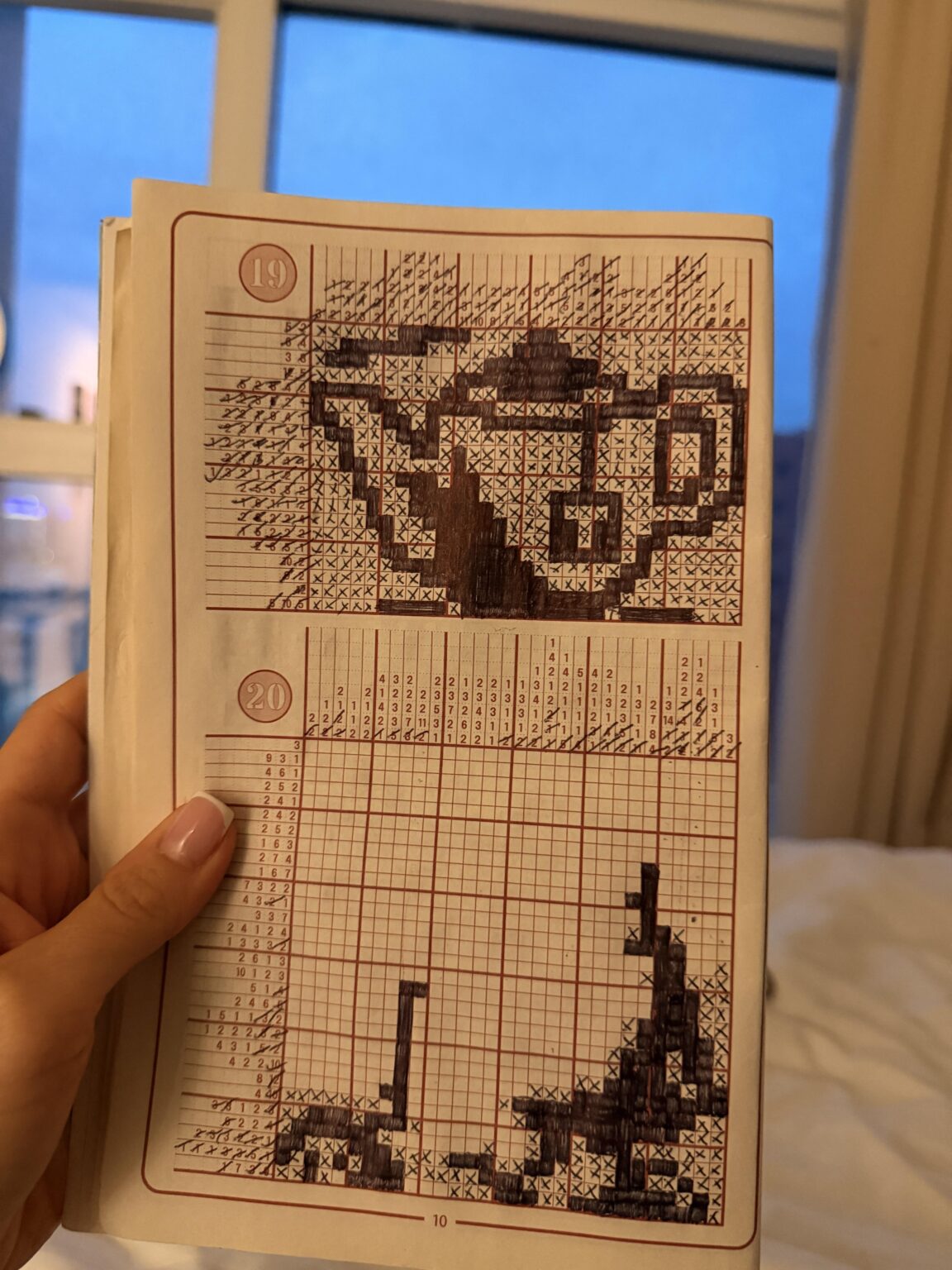 ペイントされたクロスワード パズルは好きですか?