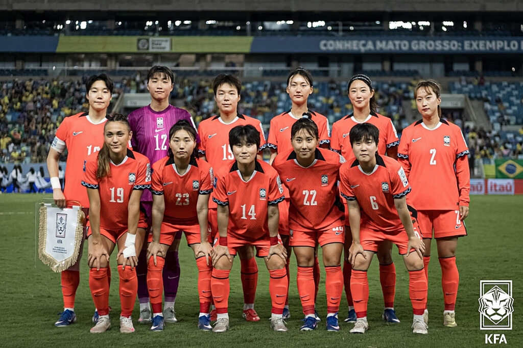 『なんと5失点で崩壊』韓国女子サッカー、世界8位のブラジルに完敗··· パク・スジョンの挽回ゴール | STARNEWS