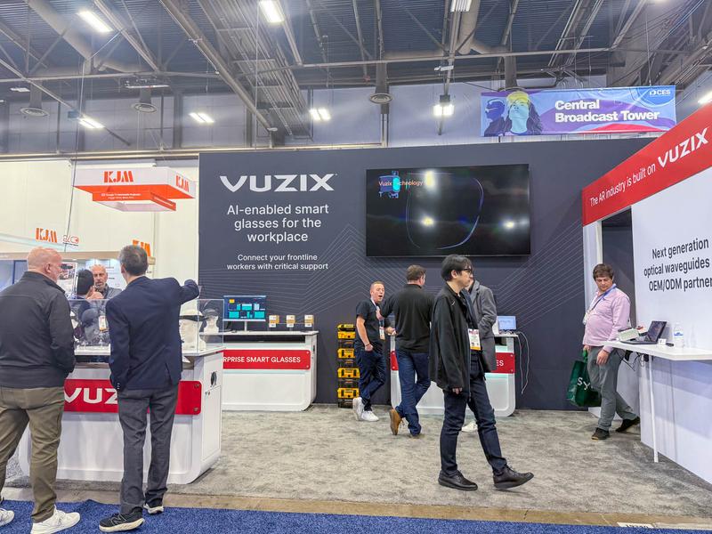 Vuzixの展示ブース