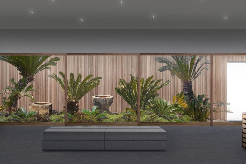 桃太郎ジーンズの路面店が福岡・大名に、中庭を備えた開放的な空間で - ファッションプレス