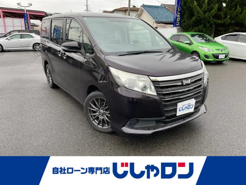 新着情報“ノアX”2014年式ボルドーマイカメタリック入荷しました！-自社ローン専門店じしゃロン 和歌山店