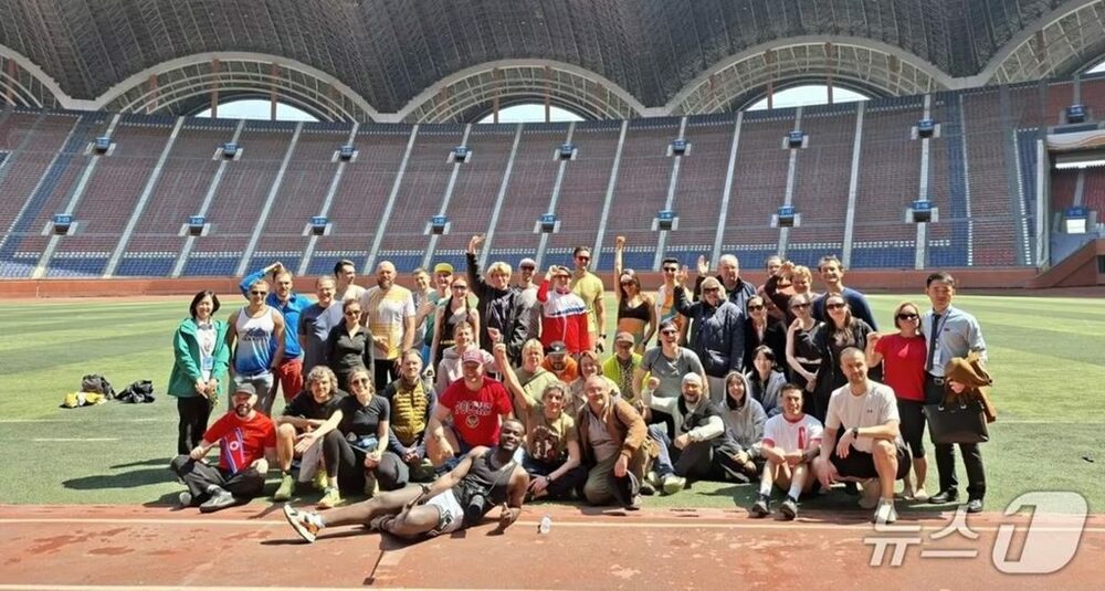 平壌マラソン中止もロシア人限定で「特別ラン」…北朝鮮がロシア優遇、西側遮断の姿勢鮮明　写真枚　国際ニュース：AFPBB News