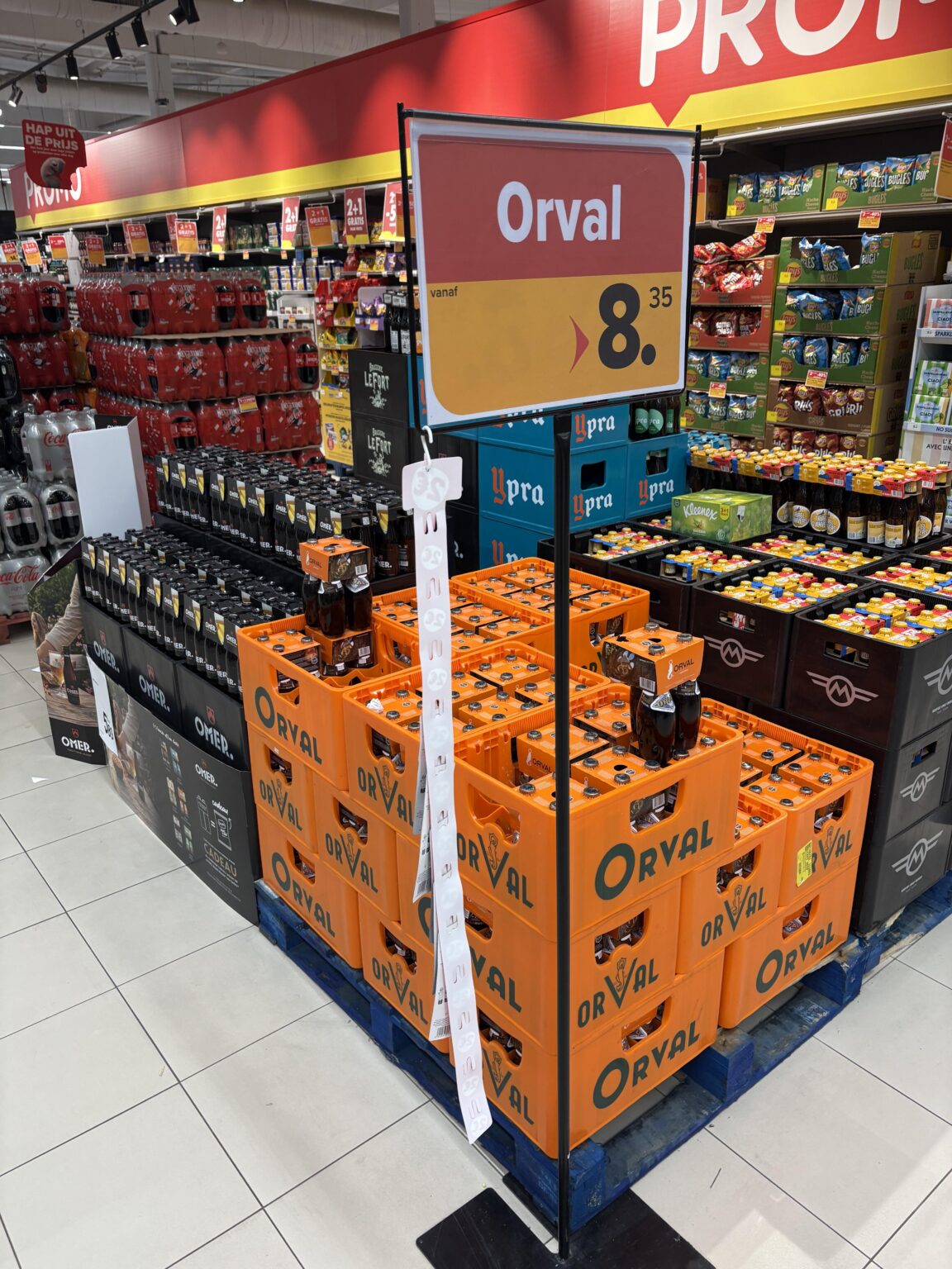 2～3年前、オルヴァルはスーパーで見つけるのが難しく、一人当たりの販売数量が限られていました