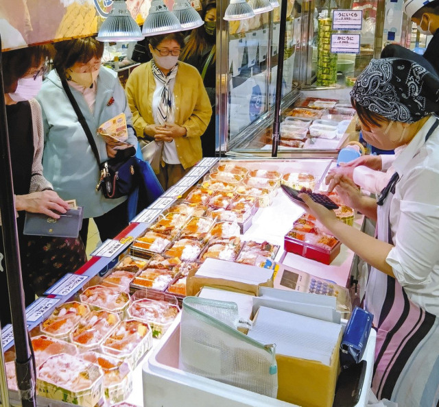 北海道の旬 味わおう　大和富山店でグルメ展開幕