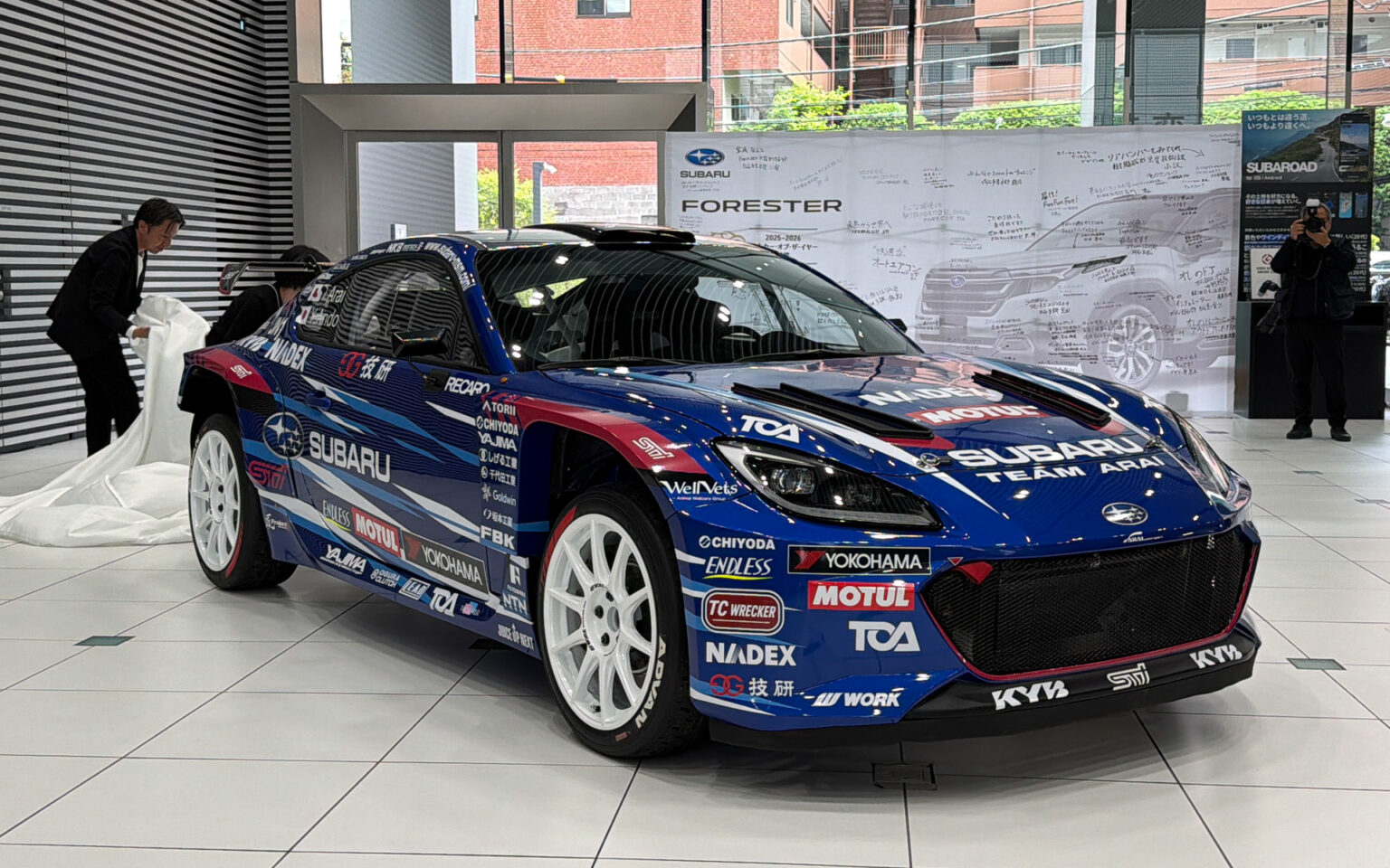 スバル、BRZの4WDターボラリーカー「スバル ボクサー ラリー spec.Z」世界初公開 - Car Watch