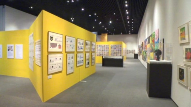 県内初開催「マーブルわんちゃん」の生みの親で人気絵本作家・たかいよしかずさんの世界を体験 愛媛県・西予市