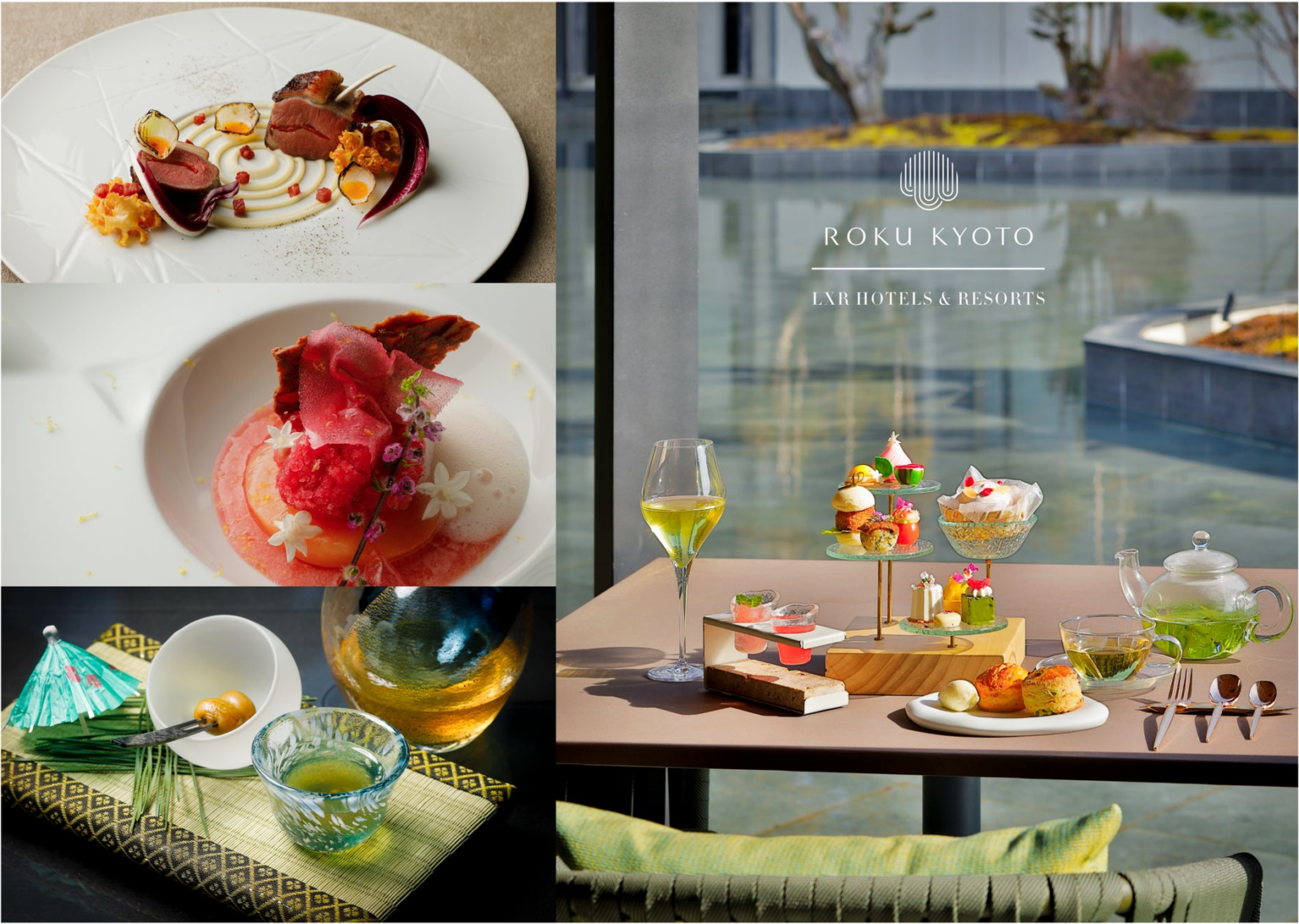 【ROKU KYOTO, LXR Hotels & Resorts】光溢れる深緑の季節 京都・鷹峯で堪能する、 2026 年夏の特別メニュー