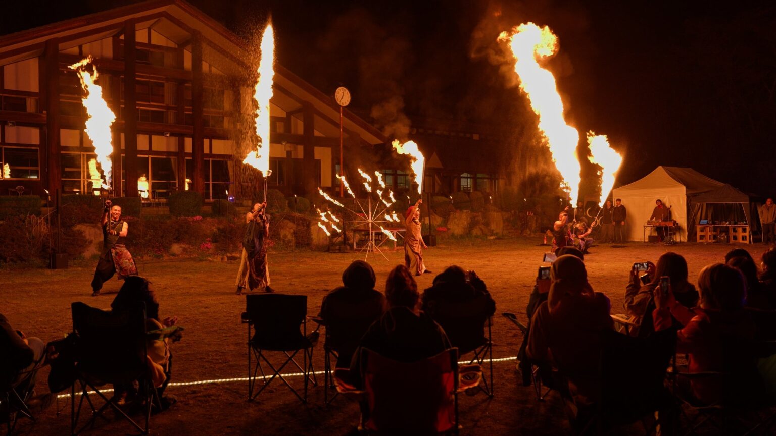 【開催速報】夜の廃校が炎に包まれる3日間が開幕！炎の祭典『Art Fire Festival 2026』、国内外のトップパフォーマーが集結。ワークショップと実験的演出が融合した特別な3日間の幕が開く。 | 株式会社かぐづちのプレスリリース