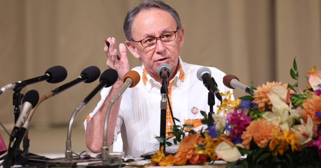 玉城デニー氏が3選出馬を正式表明　9月の沖縄県知事選