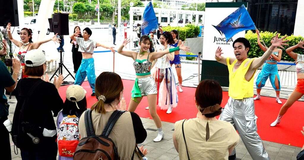 那覇でジャングリア体験　きょう26日まで　「ガラガラ」回し抽選で景品　県民の声を改善に　沖縄