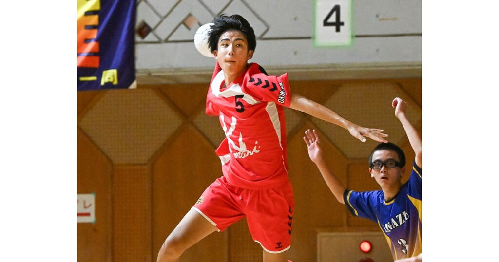 神森、男女共に栄冠　ハンド沖縄県中学春季選手権