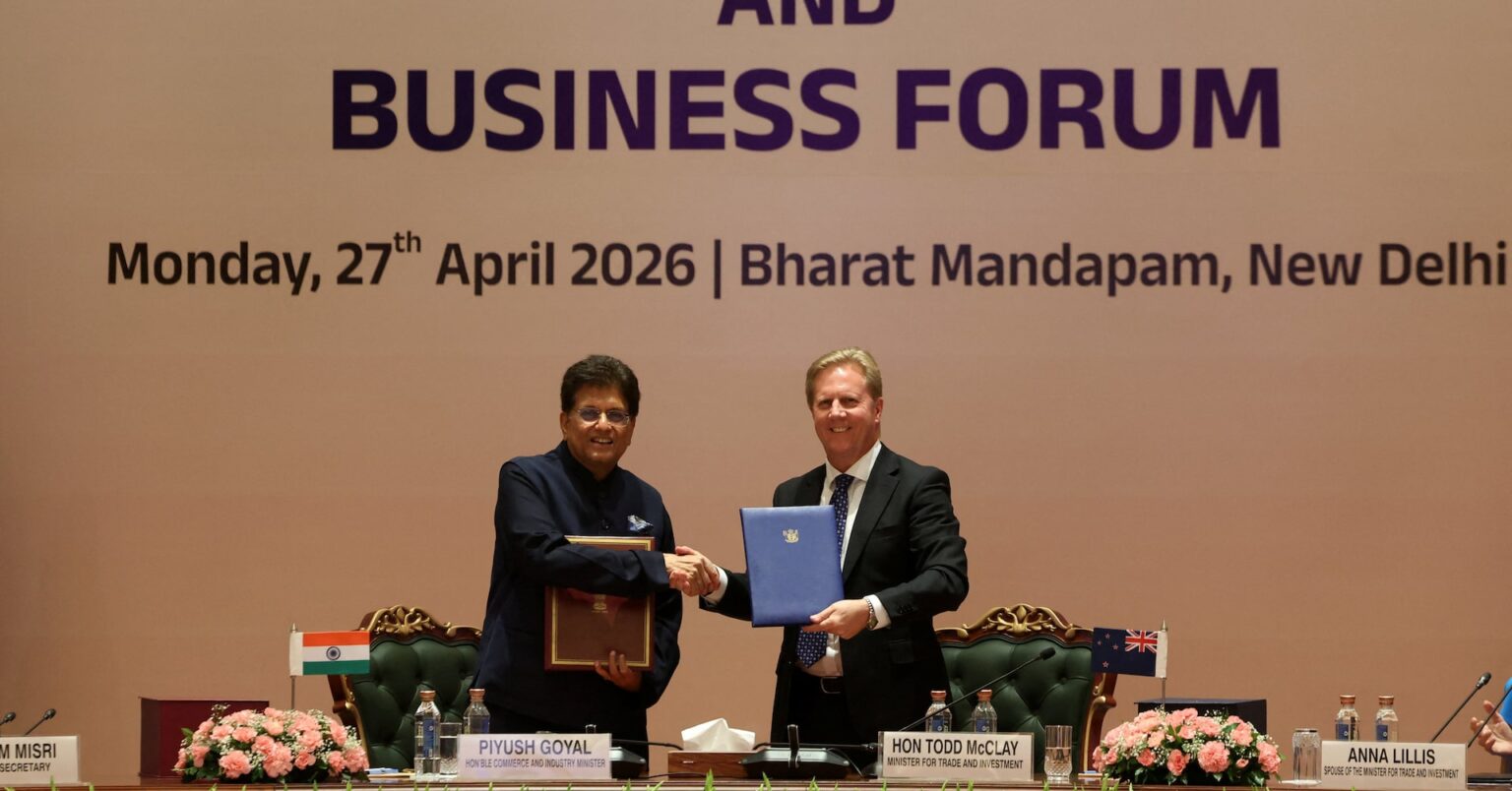 印・ＮＺがＦＴＡ署名、ＮＺ輸出95％の関税撤廃・削減 | ロイター