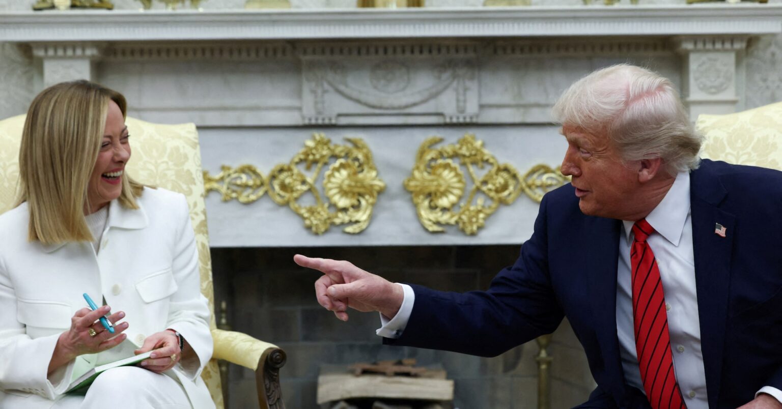 トランプ氏、イタリア首相の発言に批判　ホルムズ海峡再開巡り相違 | ロイター