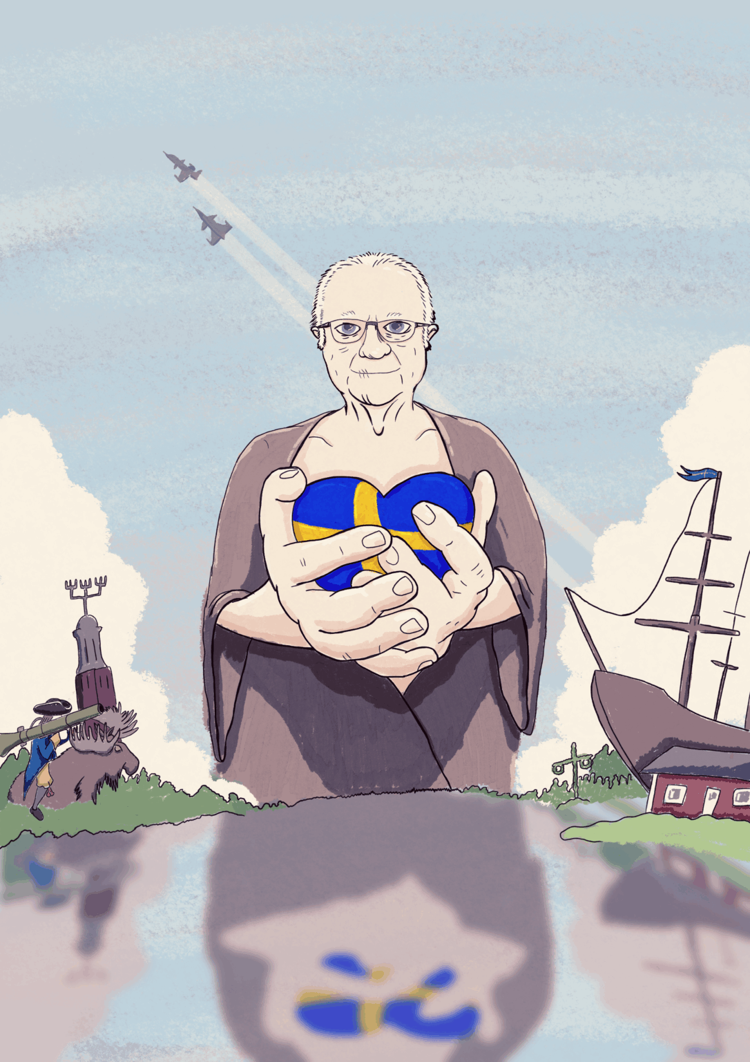 明日はクヌーゲンの誕生日なので、何か適当なものを作らなければいけないと感じました。