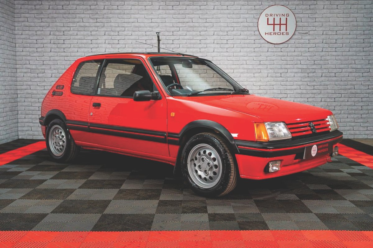 プジョー205 GTI 1.6（1990年式／英国仕様）