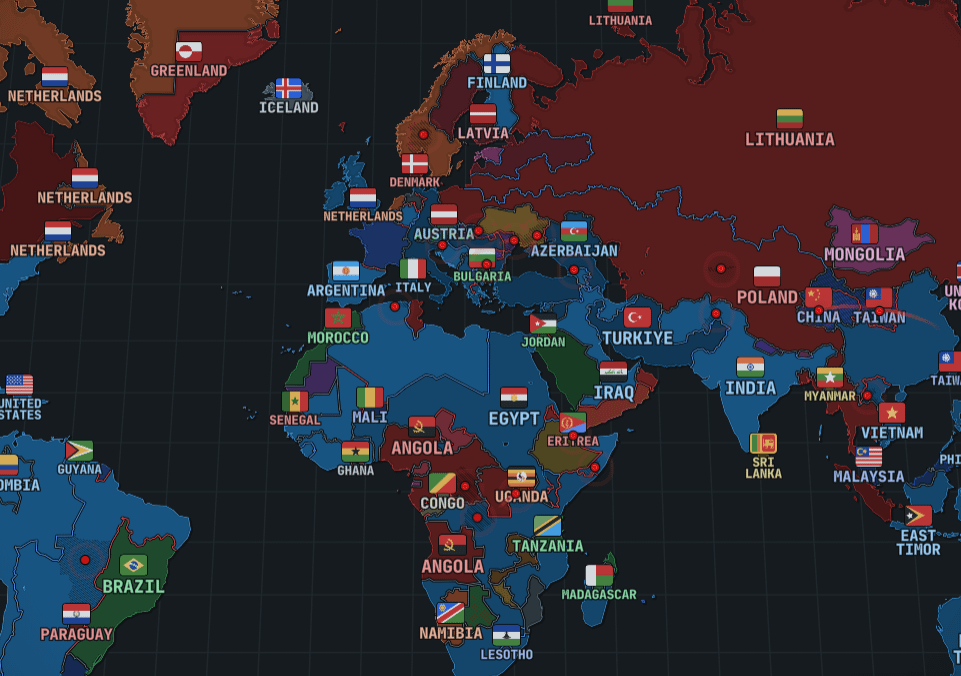 この小さな地政学的戦争ゲームでスウェーデンのコミュニティを成長させるのに協力してください!